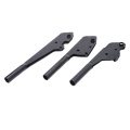 OEM black powder coated sheet metal press braking part as per the design